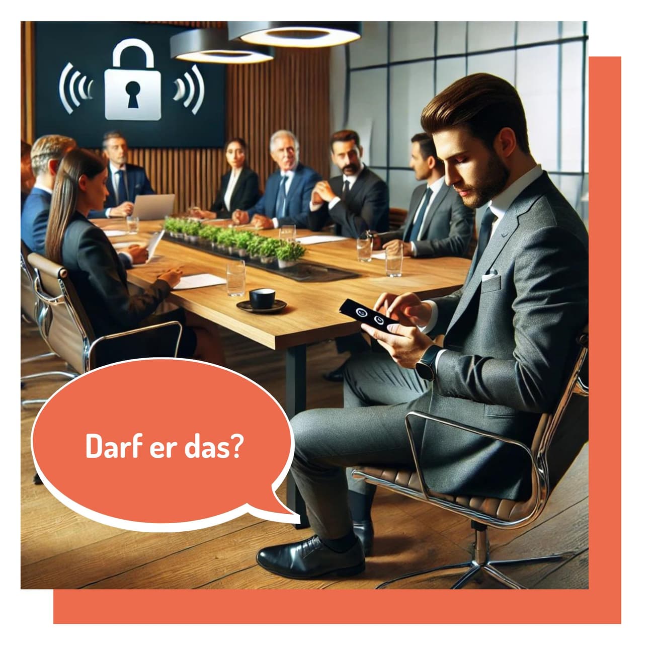 Ein Mitarbeitender nimmt heimlich ein wichtiges Gespräch auf, ohne die Anwensenden zu informieren. Es stellt sich natürlich die Frage, ob er das darf?