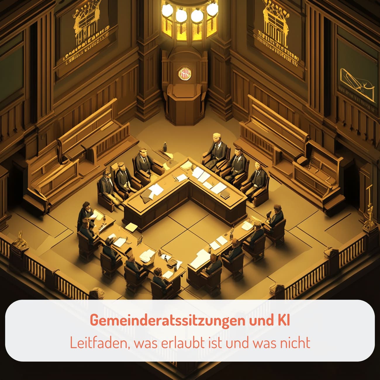 Der Gemeinderat trifft sich fast immer im Ratssaal und verfügt dort in der Regel über Geräte zur Aufzeichnung der Tonspur